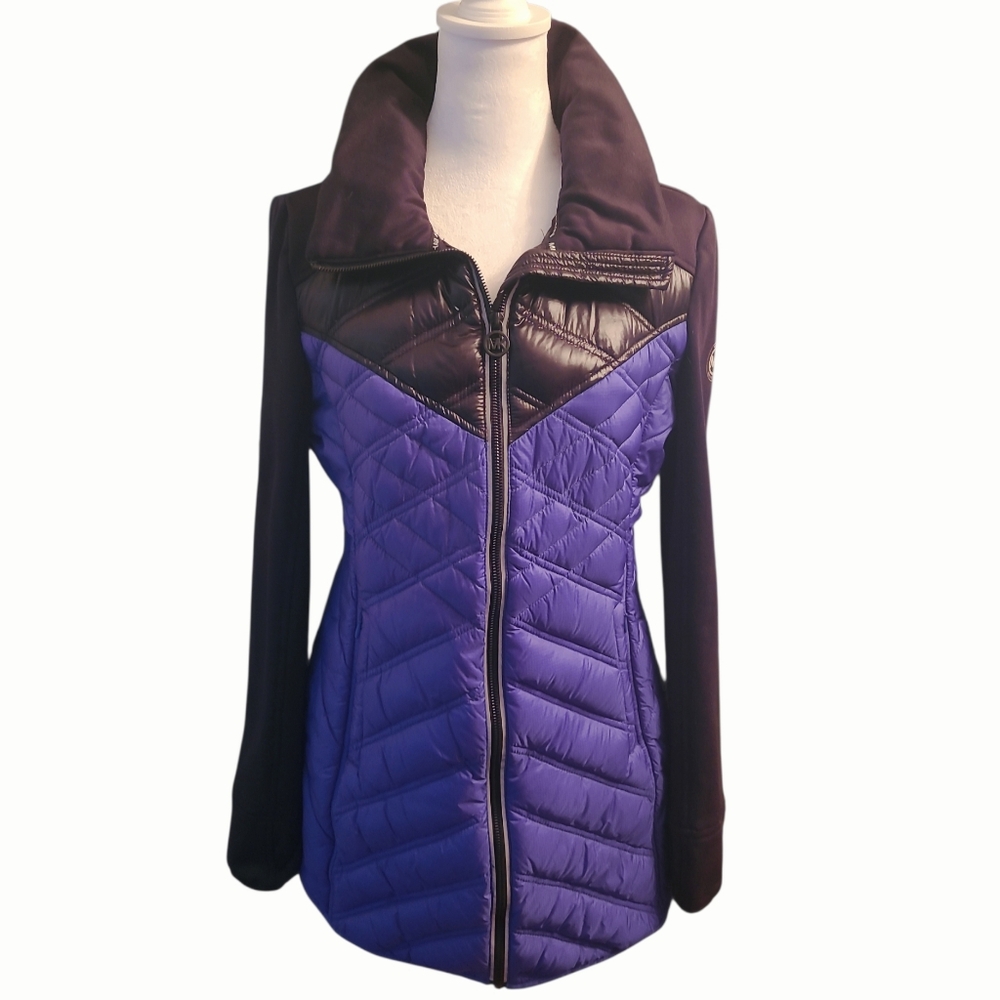 Women's MICHAEL KORS Quilted Flattering Coat Jacket | Size M | NWOT